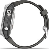 Relógio Desportivo Garmin Fénix 7S Pro Solar - Prateado | Grafite