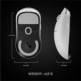 Rato Wireless Logitech Pro X Superlight - Branco