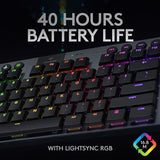 Teclado Mecânico Gaming Logitech G915 TKL Tenkeyless Sem fio RGB