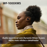 Auriculares True Wireless Bluetooth Sony WF1000XM5 - Preto