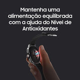 Smartwatch Samsung Galaxy Watch8 Classic LTE 46mm - Prateado/Preto