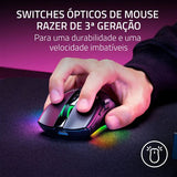 Rato Wireless Gaming Razer Cobra Pro - Preto