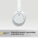 Auscultadores Noise Cancelling Bluetooth Sony WH-CH720NW - Branco