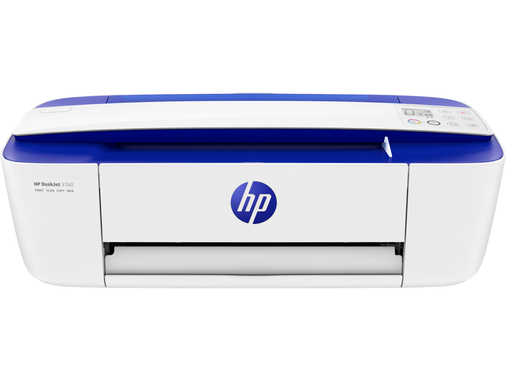Impressora Multifunções HP DeskJet 3760 Jato Tinta Cores WiFi (T8X19B)  Instant Ink