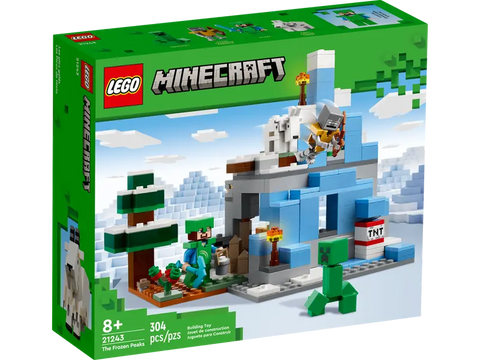 Jogo de Construção LEGO Minecraft -  21243 Os Picos Gelados