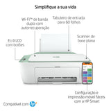 Impressora Multifunções HP Deskjet 2722e Jato Tinta Cores WiFi Instant Ink