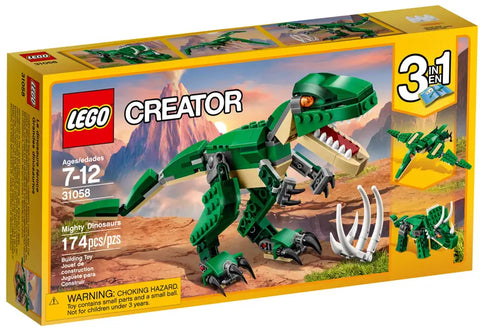 Jogo de Construção LEGO Creator - 31058 Dinossauros Ferozes