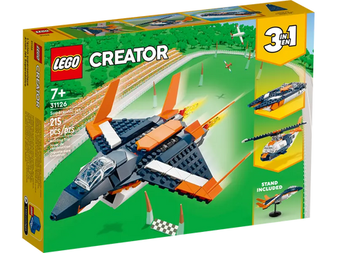 Jogo de Construção LEGO Creator - 31126 Jato Supersónico