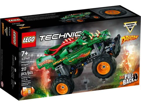 Jogo de Construção LEGO Technic -  42149 Monster Jam Dragon
