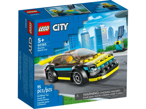 Jogo de Construção LEGO City - 60383 Carro Desportivo Elétrico