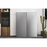 Frigorifico 1 Porta Haier  H2R465SF No Frost Silver 463L F