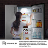 Frigorífico Americano Hisense RS677N4BIE | 178,6x91x64,3 cm | 519L | E | iNOX