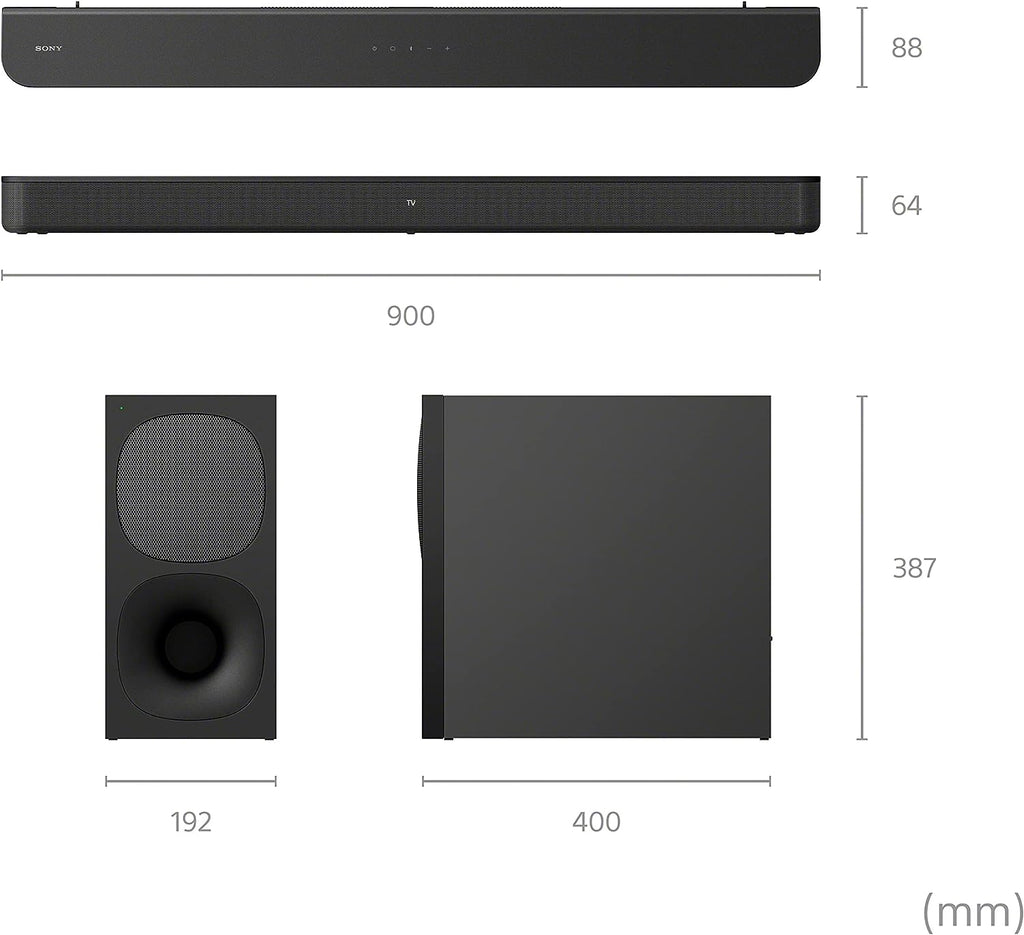 Soundbar Sony HT-S400 2.1 330W Bluetooth Sub Wireless