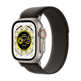 Apple Watch Ultra GPS + Cellular 49mm Titânio Trail Loop Preto/Cinzento S/M - Smartwatch