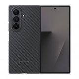 Capa de Carbono + Película de Ecrã Anti-Reflexo Samsung para Z Fold7 - Preto