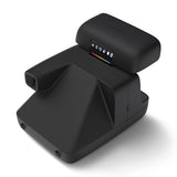 Máquina Fotográfica Instantânea Polaroid Flip - Preto + Recarga i-Type Cor 8 Folhas