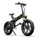 Bicicleta Elétrica ADO A20F XE Cross-Country Preto/Amarelo 20
