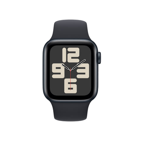 Pré-Venda - Apple Watch SE GPS 40mm Meia-noite Sport Band Meia-noite S/M - Smartwatch