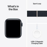 Apple Watch SE GPS 40mm Meia-noite Sport Loop Meia-noite - Smartwatch