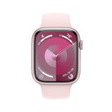Apple Watch Series 9 GPS 45mm Rosa Sport Band Rosa Claro S/M - Smartwatch
