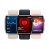 Apple Watch Series 9 GPS 45mm Rosa Sport Band Rosa Claro S/M - Smartwatch