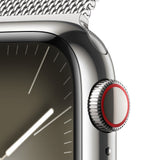 Apple Watch Series 9 GPS + Cellular 41mm Aço Inoxidável Prateado Loop Milanesa Prateado - Smartwatch