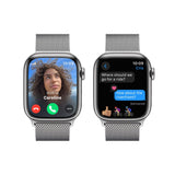 Apple Watch Series 9 GPS + Cellular 41mm Aço Inoxidável Prateado Loop Milanesa Prateado - Smartwatch