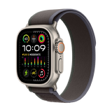 Apple Watch Ultra 2 GPS + Cellular 49mm Titânio Trail Loop Azul/Preto S/M - Smartwatch