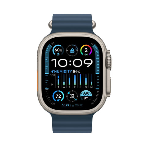 Apple Watch Ultra 2 GPS + Cellular 49mm Titânio Ocean Azul - Smartwatch
