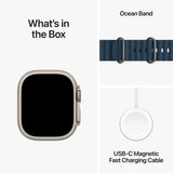 Apple Watch Ultra 2 GPS + Cellular 49mm Titânio Ocean Azul - Smartwatch