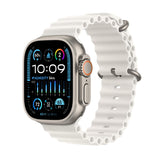 Apple Watch Ultra 2 GPS + Cellular 49mm Titânio Ocean Branco - Smartwatch