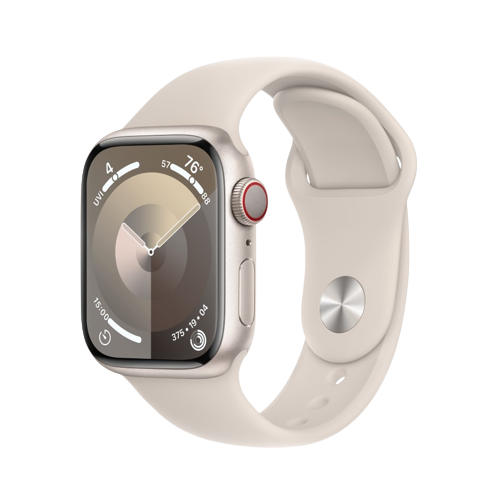 Apple Watch Series 9 GPS + Cellular 45mm Luz das Estrelas Sport Band Luz das Estrelas M/L - Smartwatch