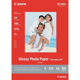 Canon Papel Foto Glossy A4 210g/m² 100F (GP-501)