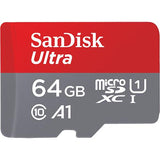 Cartão de Memória MicroSDXC Sandisk Ultra - 64GB
