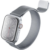 Bracelete Cellularline Steel Band Apple Watch 38/40/41mm - Cinza