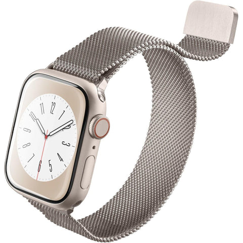 Bracelete Cellularline Steel Band Apple Watch 38/40/41mm - Champanhe