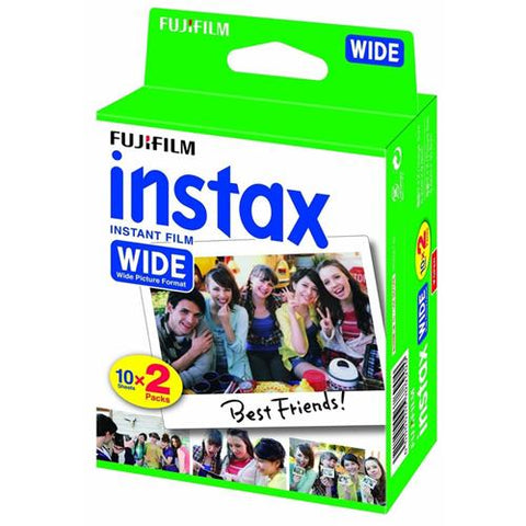 Carga Fujifilm ColorFilm Instax Wide Glossy - 10x Folhas Pack 2