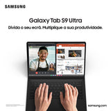 Tablet Samsung Galaxy Tab S9 Ultra Preto - 14.6 256GB 12GB RAM Octa-core 5G