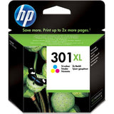 Tinteiro HP Original 301 XL - CH564EE - Tricolor de Alto Rendimento