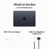Apple MacBook Air Meia-Noite - Portátil 13.6 M3 8GB 256GB SSD GPU 8-core