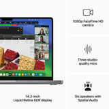 Apple MacBook Pro Preto Sideral - Portátil 14 M3 Pro 18GB 512GB SSD GPU 14-core