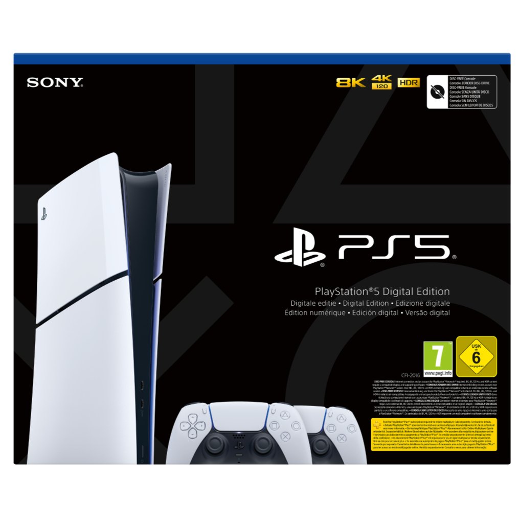 Consola Playstation 5 Slim Edição Digital + Comando DualSense