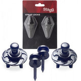 Par de Strap Locks SSL1 BK Stagg