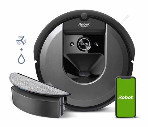 Aspirador Robot iRobot Roomba Combo i8