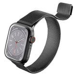 Bracelete Cellularline Steel Band Apple Watch 38/40/41mm - Preto