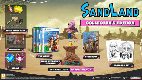 Reserva Já Jogo PS4 Sand Land - Collector's Edition