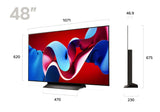 Smart TV LG OLED48C44LA OLED 48 Ultra HD 4K