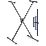 Suporte de Teclado KXS-A35BK - Preto- Stagg