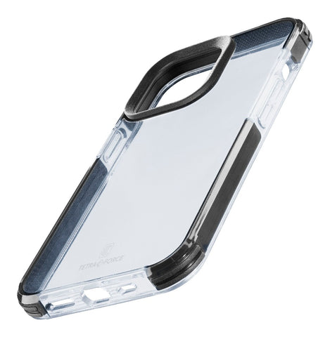 Capa Cellularline iPhone 15 Pro Max Tetra Force Strong Guard Transparente