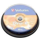 Verbatim DVD-R 4,7GB 16x Cake 10uni